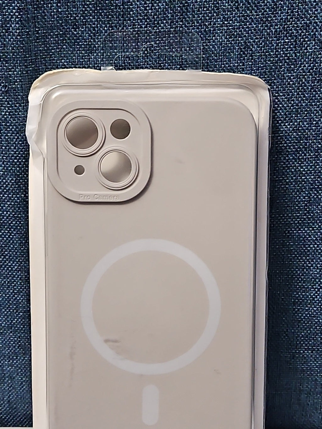 iPhone 14 Plus Case MagSafe Magnetic | Stone Beige Silicone | New