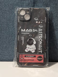 Astronaut Space Phone Case iPhone 14 Pro Max Slim Black TPU NASA Style Cover New