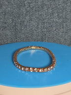 Crystal Bracelet Bangle Stretch Bling Single Row Rhinestones Bracelets For Women
