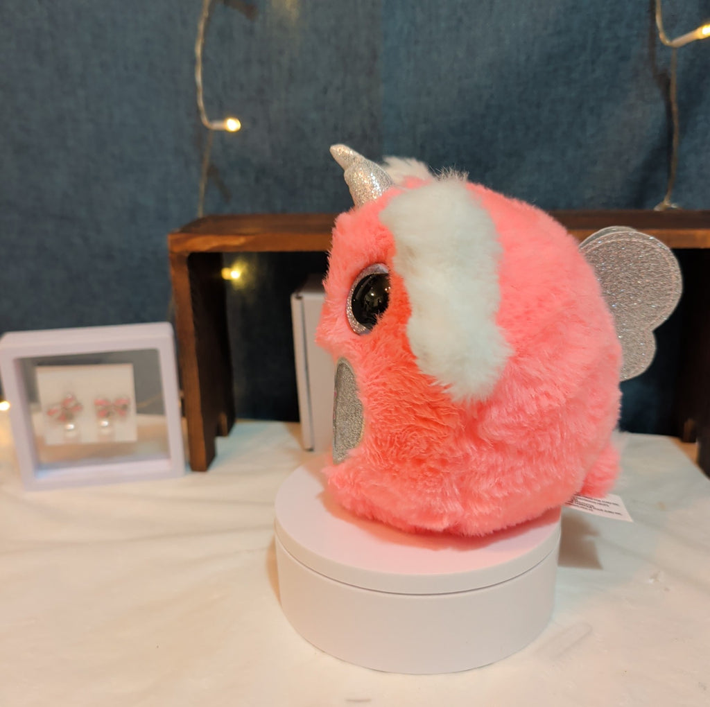 Zuru Rainbocorns Kittycorn 4" Pink Plush Sparkle Wings Y2K