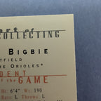 2000 Topps Gallery - Students of the Game Larry Bigbie #149 (RC)