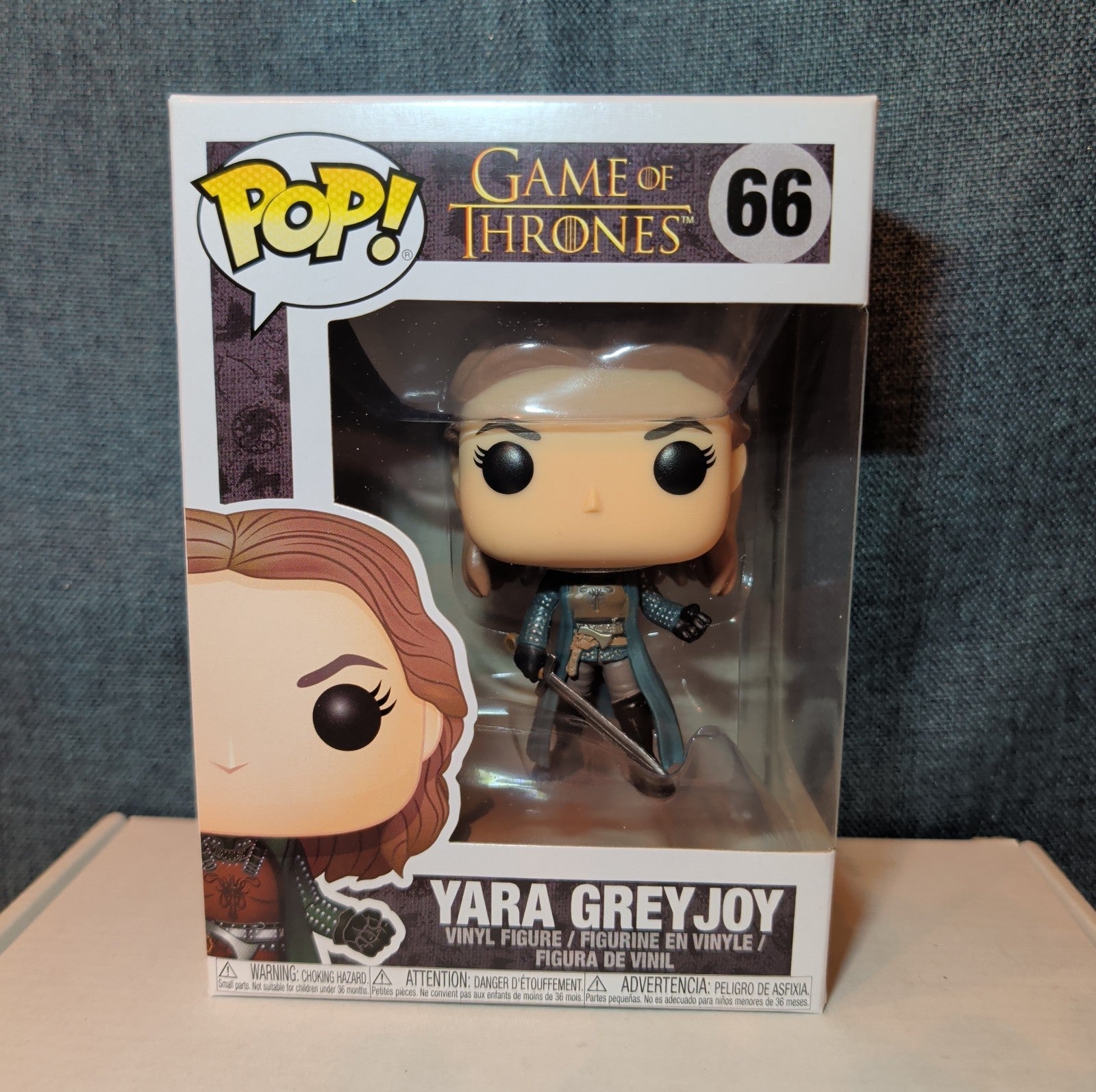 Funko Pop Game of Thrones Yara Greyjoy 66 Vaulted Vinyl Figure Case New NIB