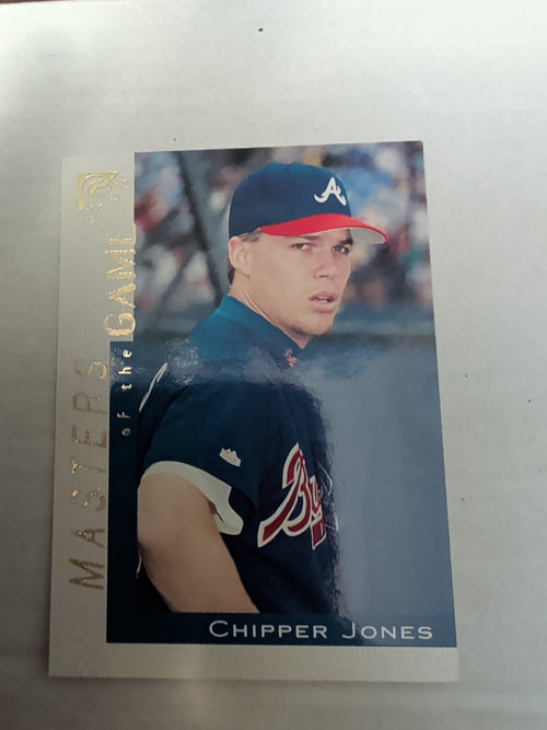 2000 Topps Gallery - Masters of the Game Chipper Jones #110