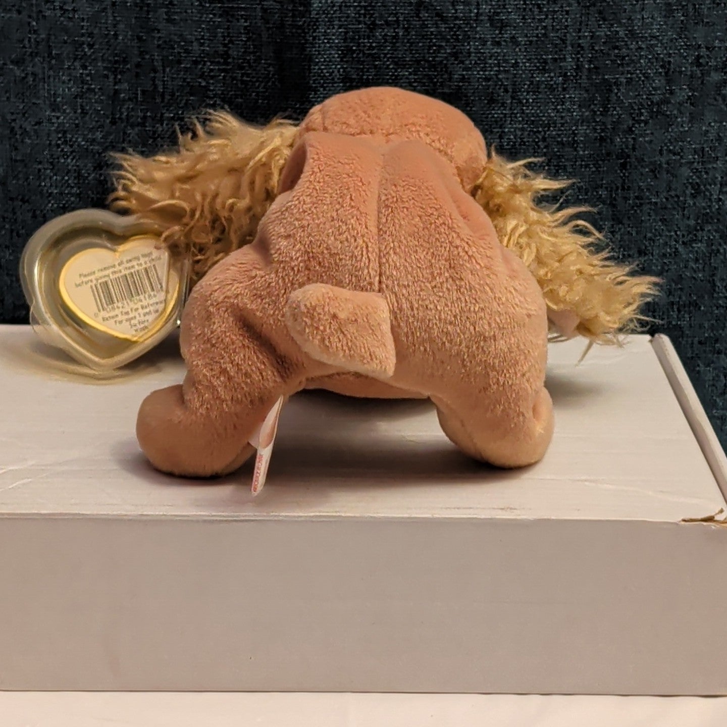 ​Ty Beanie Baby Spunky Cocker Spaniel Dog 1997 Red Star Tag Mint 008421041848