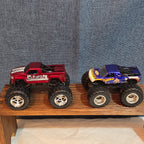 Hot Wheels Monster Trucks Race Bundle Crush Cars Diecast Y2K Mixed with Demo Car