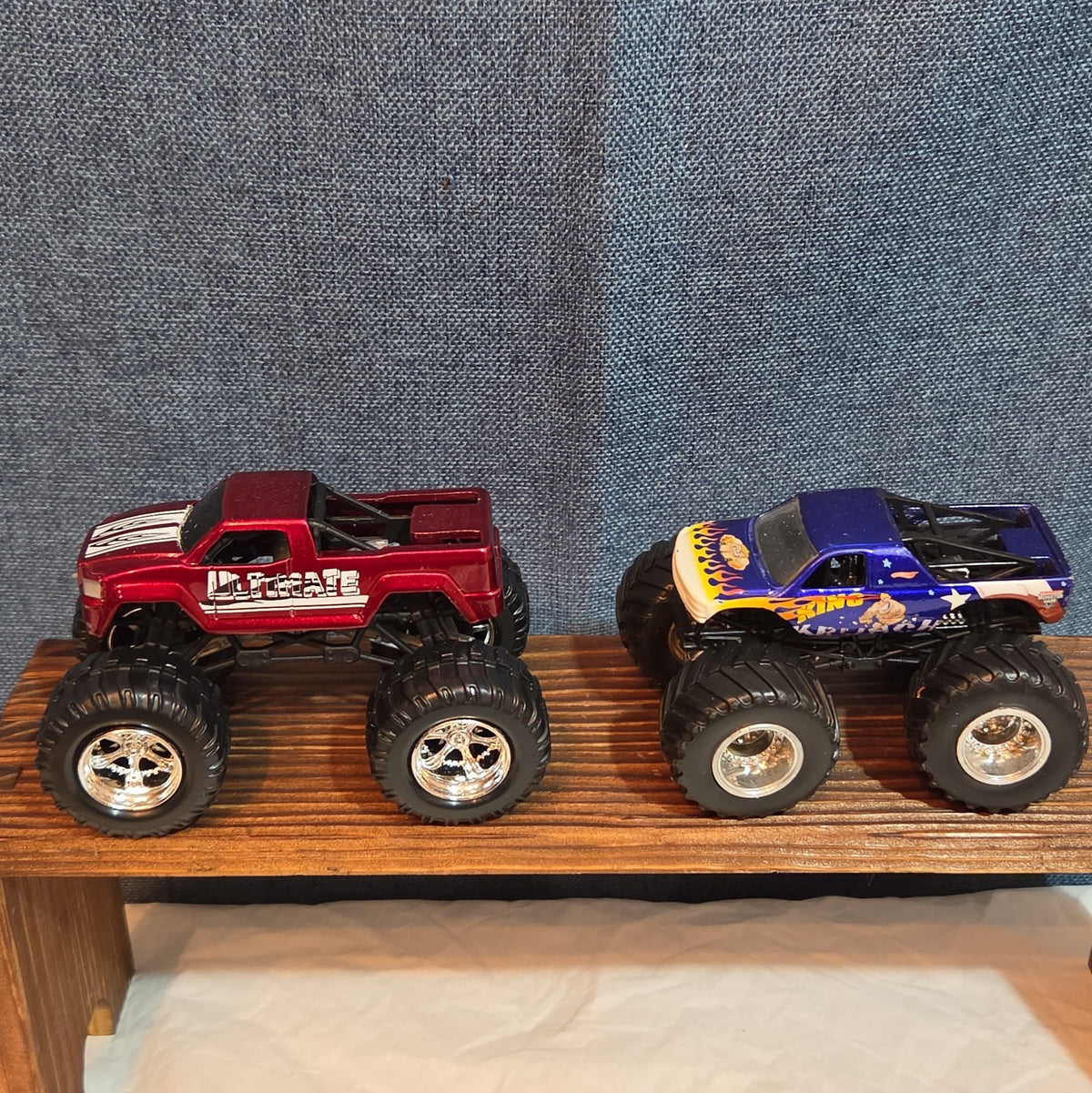 Hot Wheels Monster Trucks Race Bundle Crush Cars Diecast Y2K Mixed with Demo Car