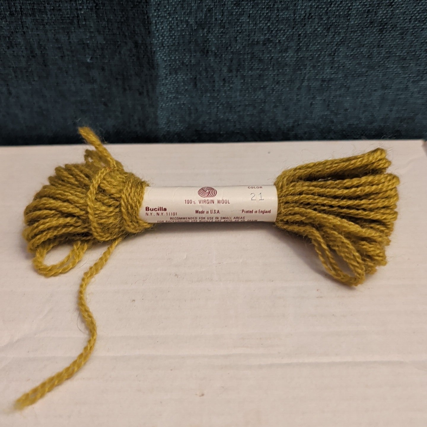 Bucilla Persian Wool Yarn 4 Skeins 3-Ply Needlepoint Crewel Misc Colors