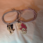 Kuromi My Melody Magnetic Friendship Bracelet Set Enamel Kawaii Y2K  OS