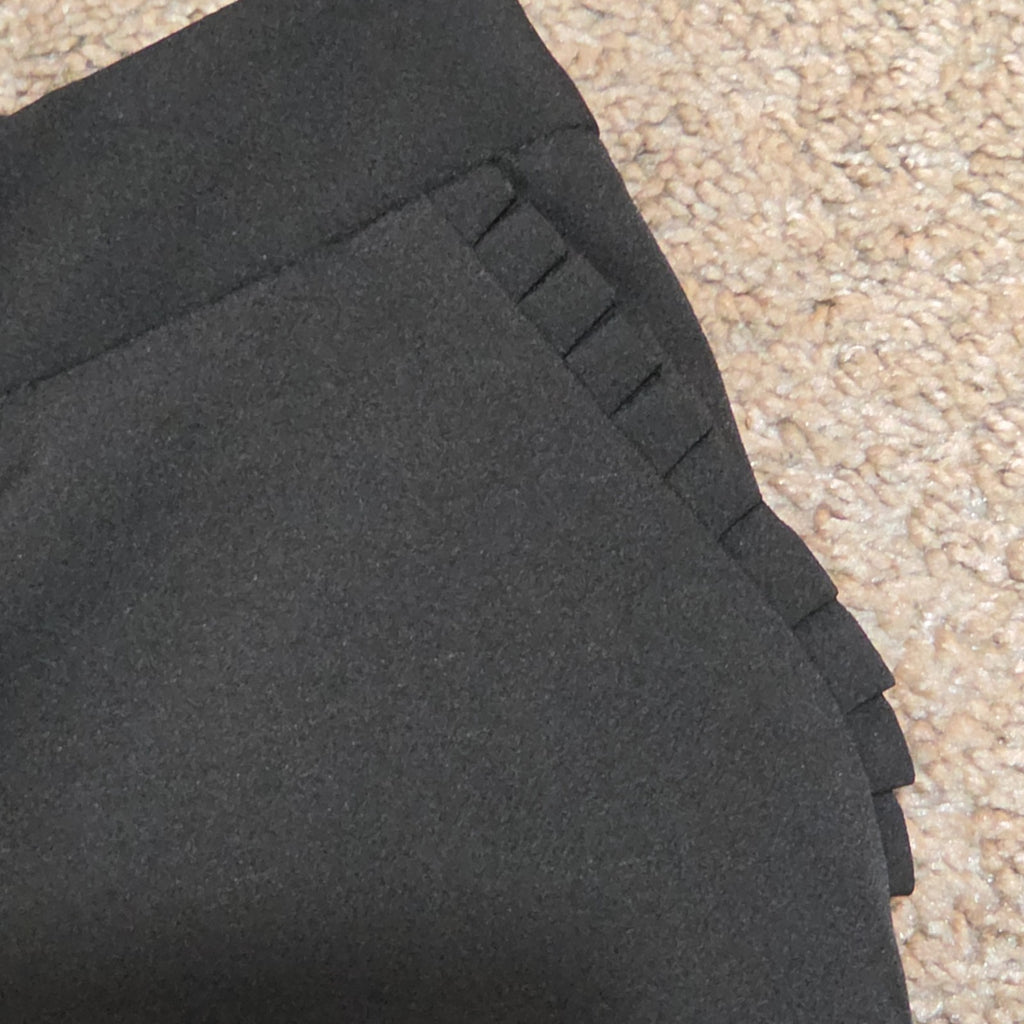 Zac & Rachel Black Dress Pants 14 Pleated Pocket Stretch Career NWOT