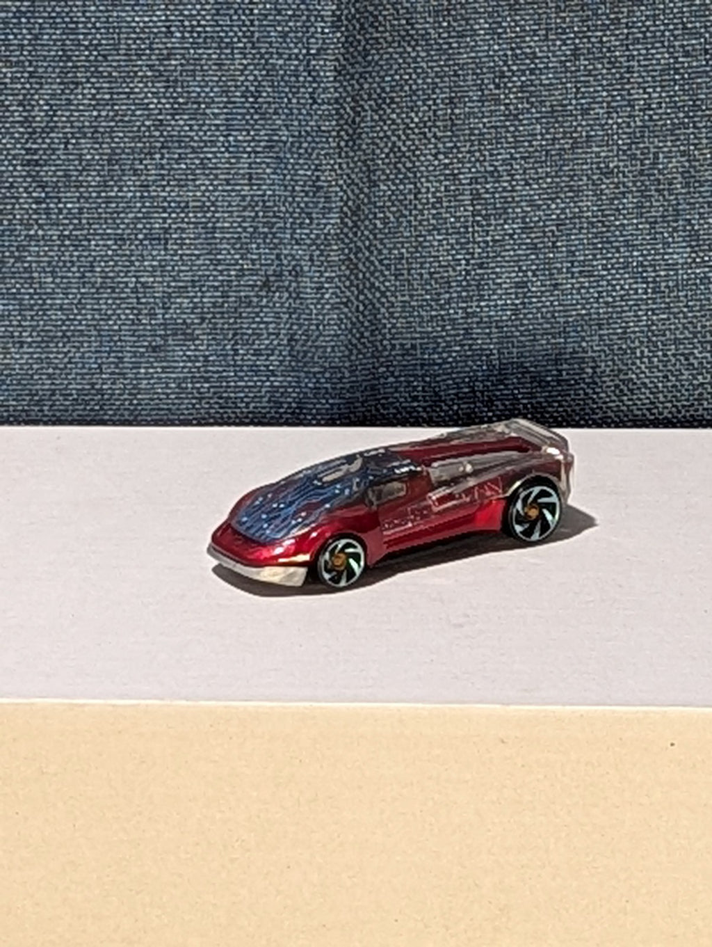 Hot Wheels El Viento (Dark Red) 2007 All Stars | Loose Diecast Larry Wood Design