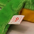 TY Beanie Baby SMOOCHY the Frog 1997 | MWMT Mint Tags | Retired Felt Mouth