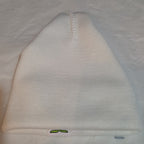 Custom Grinch Throat Punch White Knit Beanie Funny Holiday Hat Brand