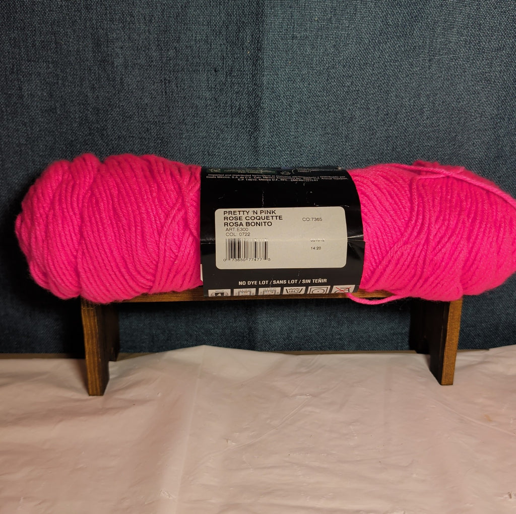 Red Heart Super Saver Pretty N Pink Yarn 7oz Acrylic Worsted