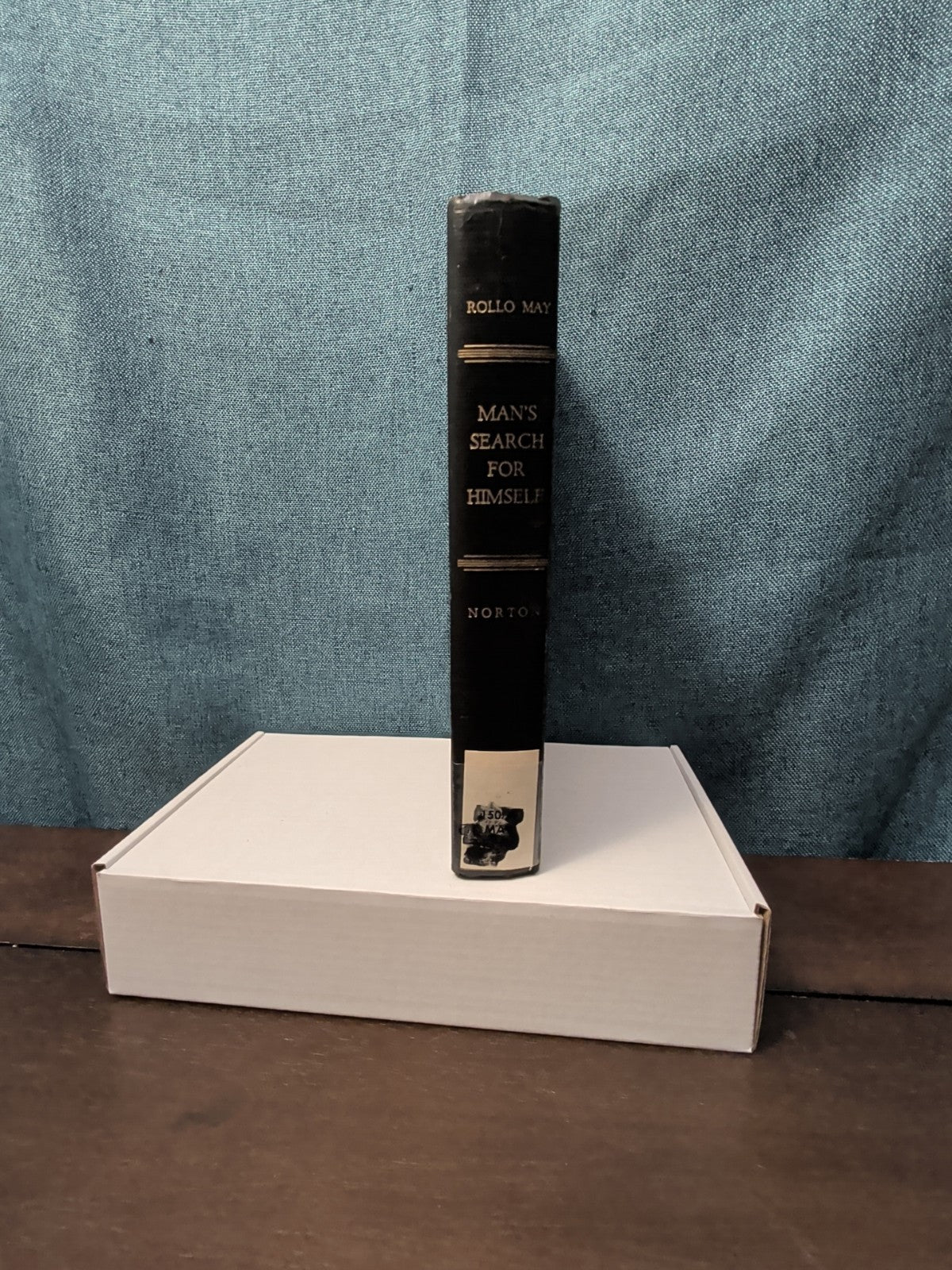 Man's Search for Himself Rollo May 1st Ed 1st Printing 1953 Hardcover Psychology