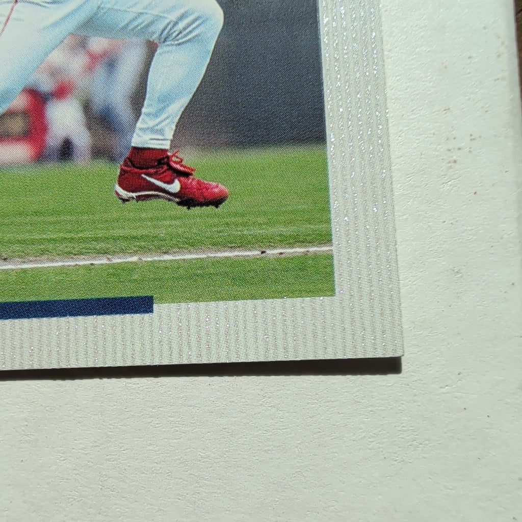 2000 Topps Gallery Rusty Greer #4 Texas Rangers Canvas Texture Baseball Card