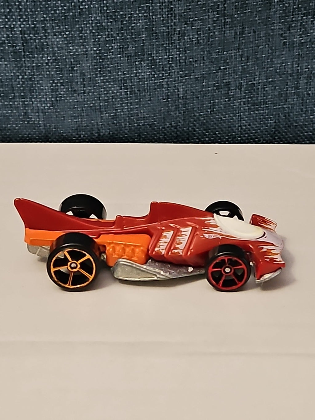 Hot Wheels Hammer Down | Red & Orange Turbine Dragster | Track Stars | Loose