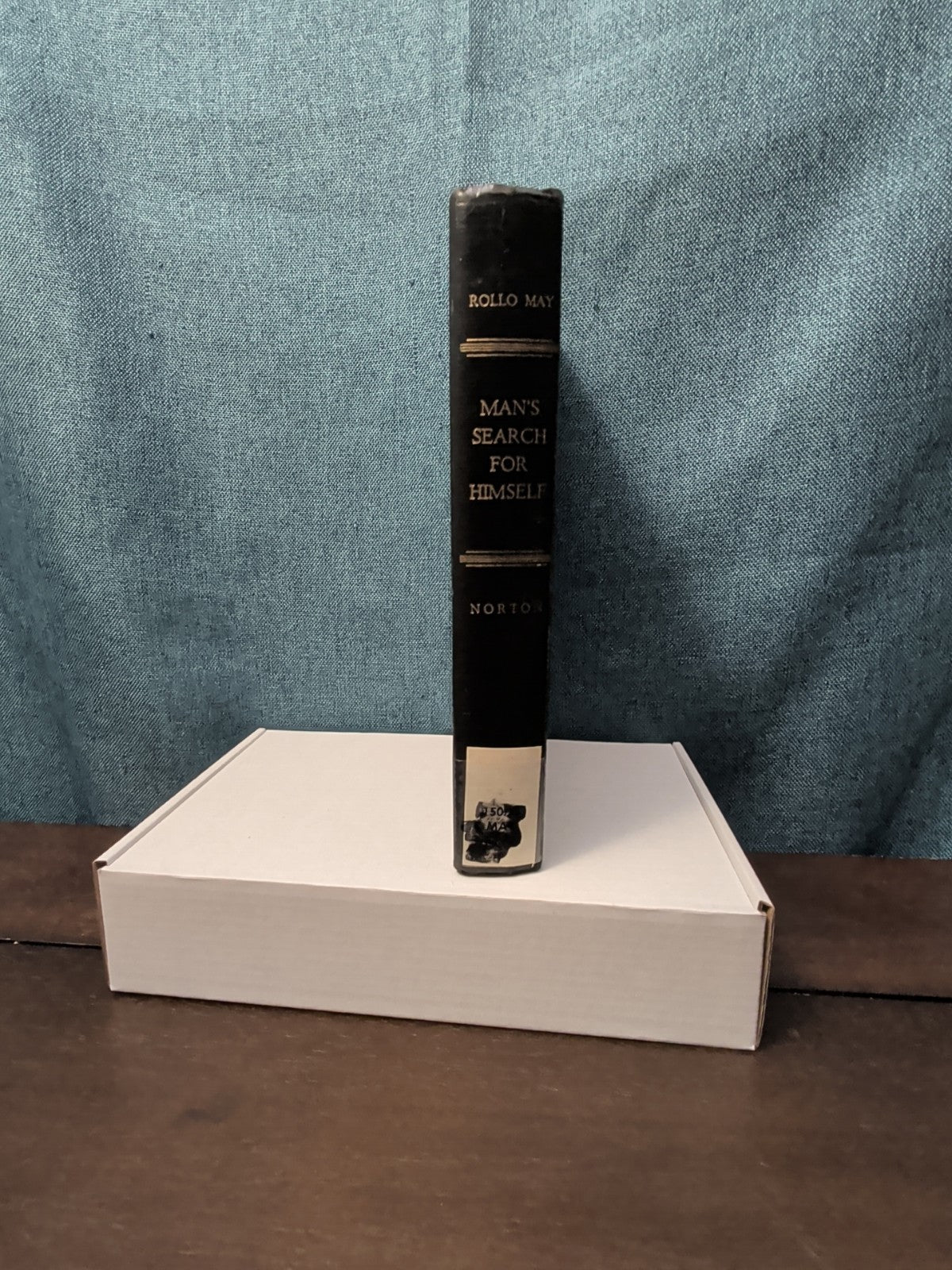 Man's Search for Himself Rollo May 1st Ed 1st Printing 1953 Hardcover Psychology