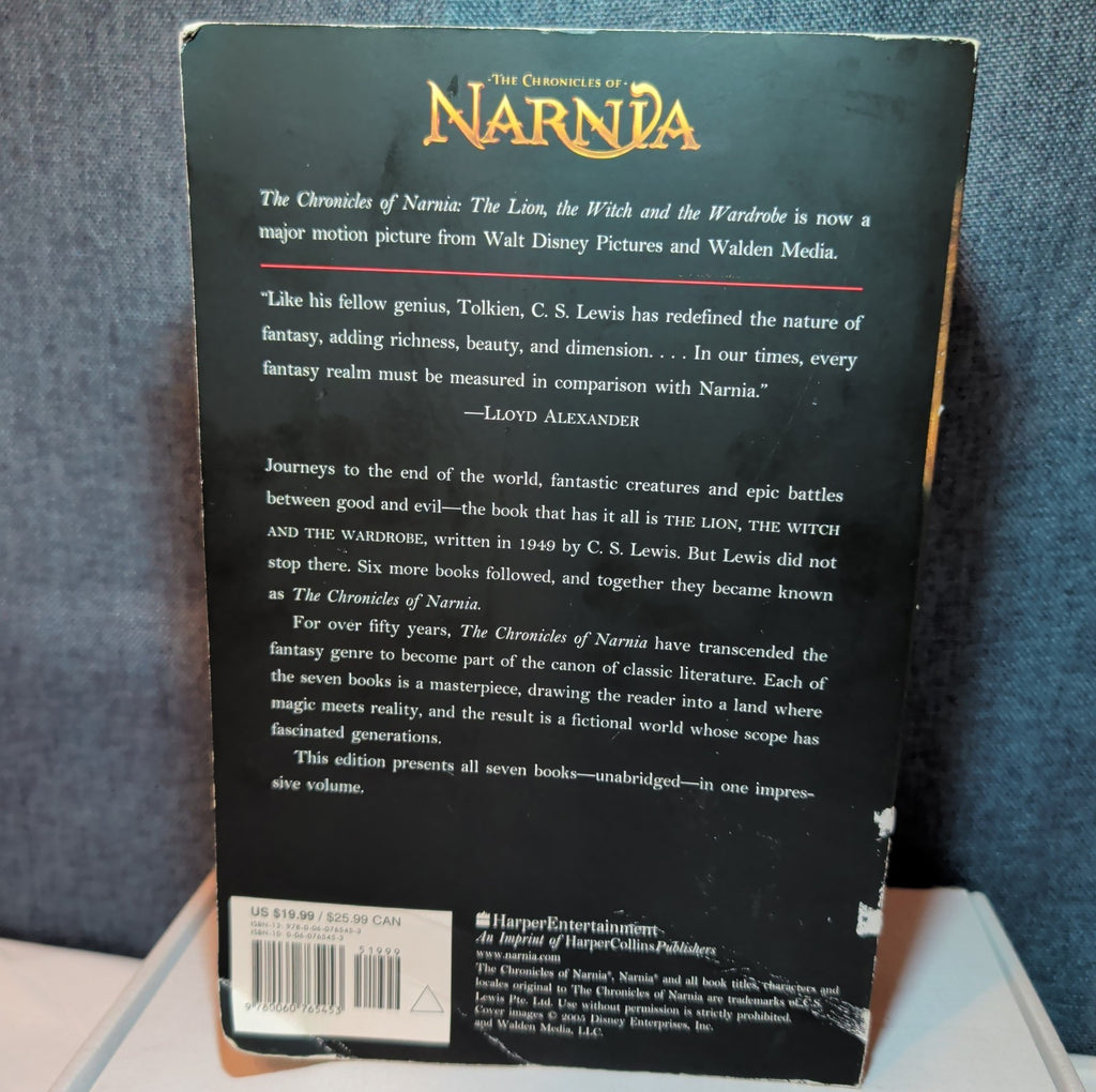 The Chronicles of Narnia Complete 7 Book Omnibus Paperback C.S. Lewis 2005