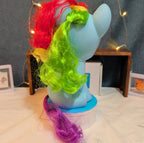 Hasbro My Little Pony Rainbow Dash 9" Glitter Wings Sitting 2018