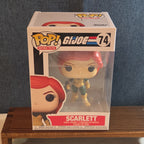Funko Pop Retro Toys G.I. Joe Scarlett #74 New in Box with Protector