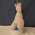 Manhattan Toy White Pink Unicorn Plush Rainbow Stars