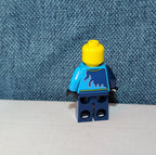 LEGO City Monster Truck Driver Minifigure cty1760 Flame Racing Jacket Loose