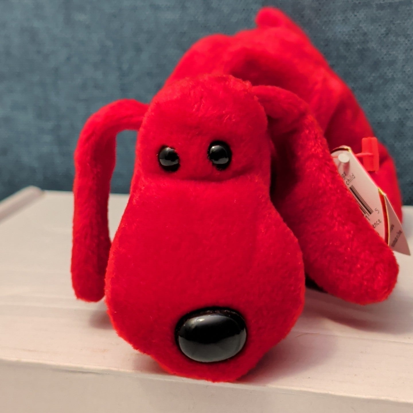 TY Beanie Baby ROVER Red Dog 1996 | MWMT Mint Tags | Fareham Hants Error