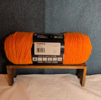 Red Heart Super Saver Pumpkin Orange Acrylic Yarn Cozy Fall NWT E300