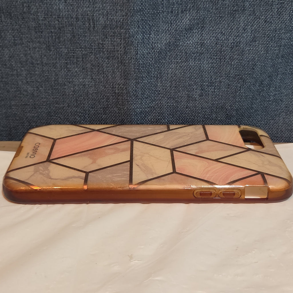 i-Blason Cosmo iPhone 7 Plus 8 Plus Case Pink Marble Rose Gold