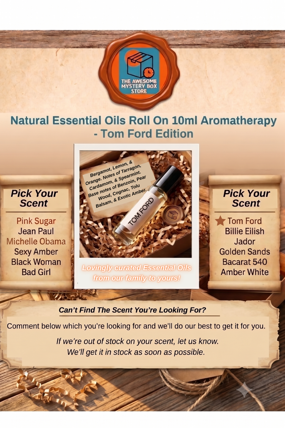 Essential Oil 10ml Roll On Glass Vial Travel Pick Your Scent NEW