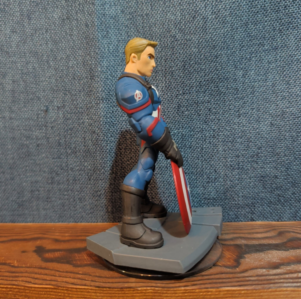 Disney Infinity 3.0 Captain America Unmasked PVC Figure Loose INF-1000229