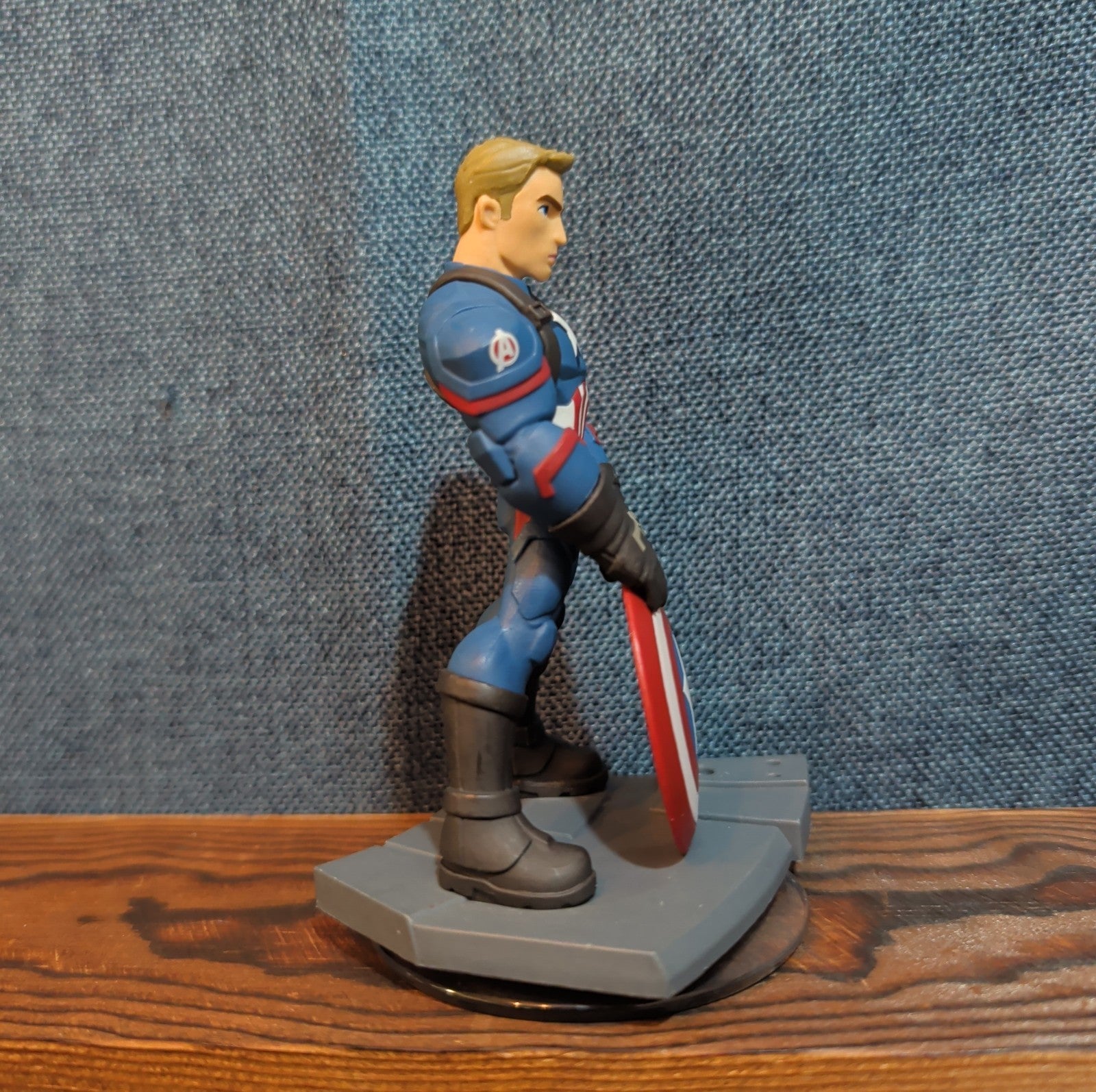 Disney Infinity 3.0 Captain America Unmasked PVC Figure Loose INF-1000229