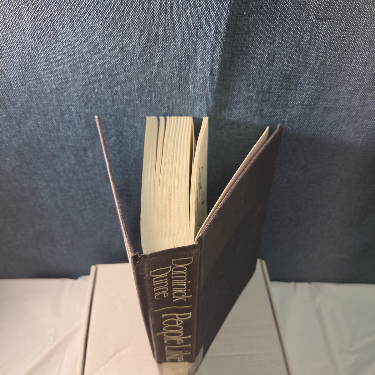 People Like Us Dominick Dunne 1988 Hardcover Vintage Ex-Library Reading Book