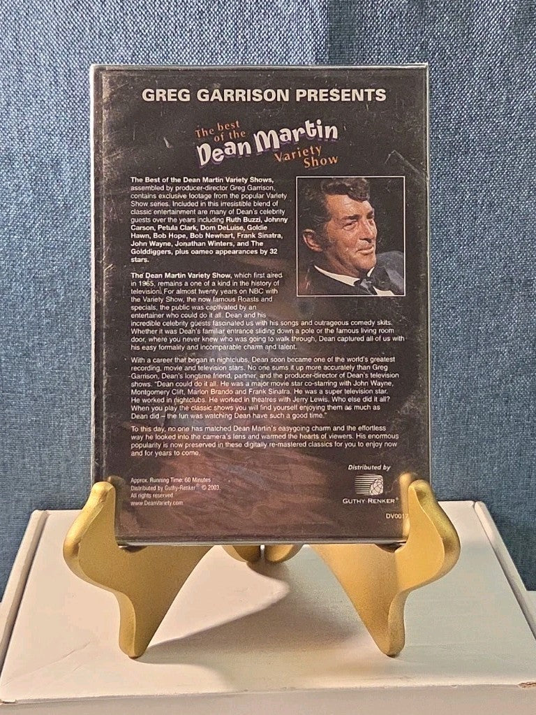 Dean Martin Variety Show DVD Vol 5 Best of Greg Garrison