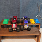 Hot Wheels Monster Trucks Race Bundle Crush Cars Diecast Y2K Mixed with Demo Car