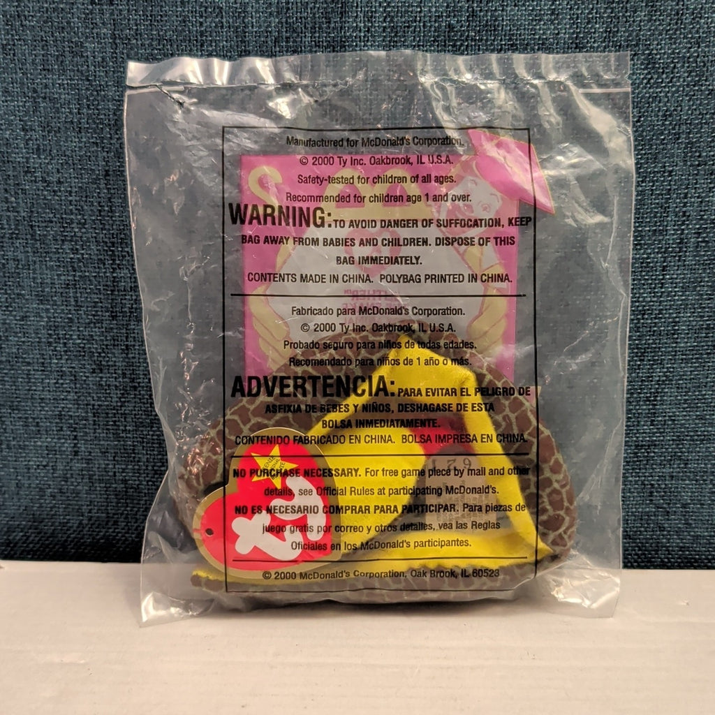 ​Ty McDonald’s Teenie Beanie Baby Slither the Snake #2 2000 | Sealed | Vintage 