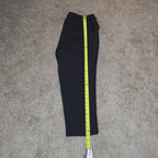Zac & Rachel Black Dress Pants 14 Pleated Pocket Stretch Career NWOT