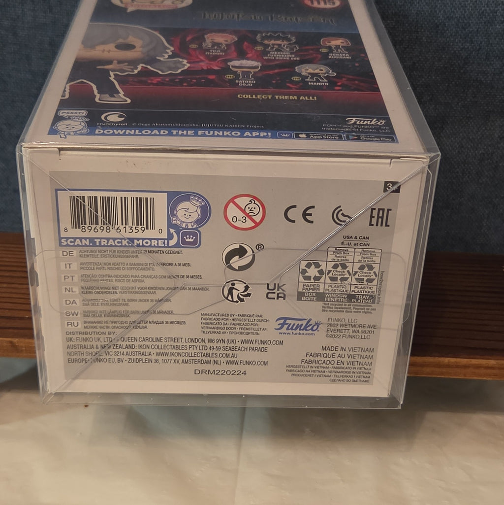 Funko Pop Animation Jujutsu Kaisen Mahito #1115 Vinyl Figure with Protector