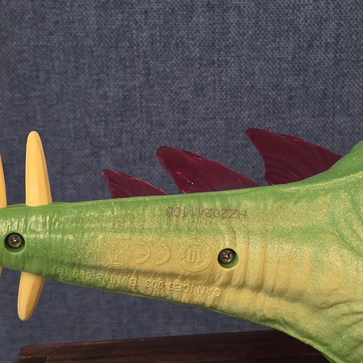 Zuri Inc Stegosaurus Walking Dinosaur Light Up Spikes 12.5