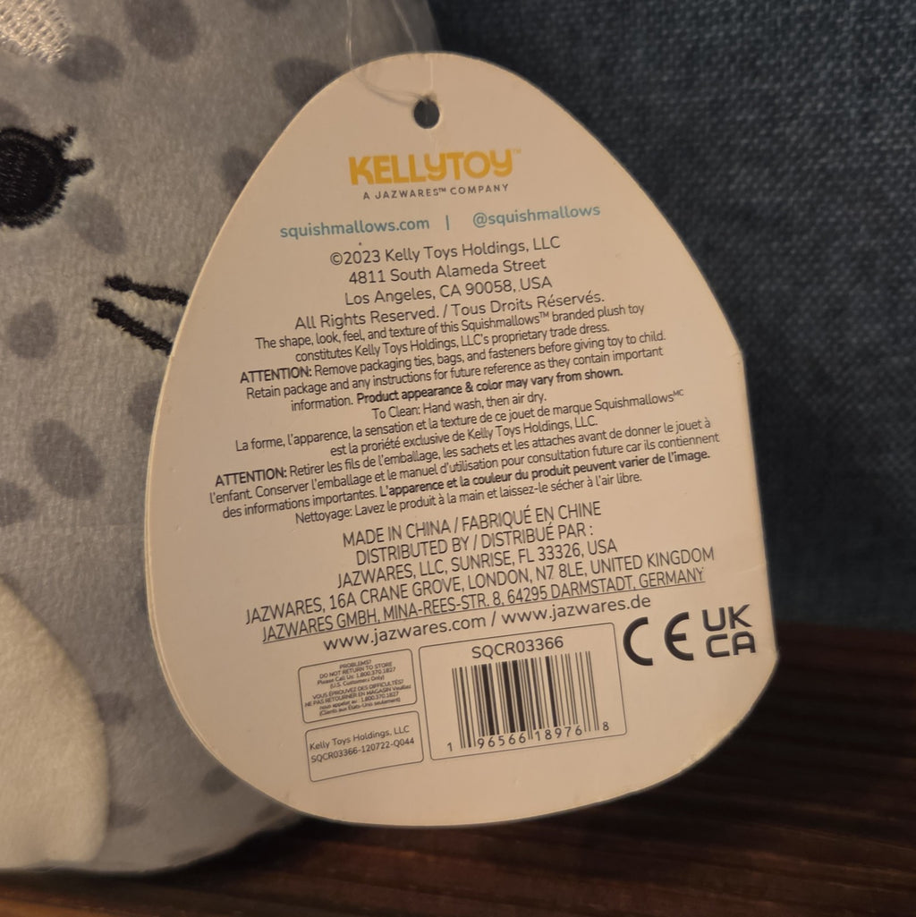 Squishmallows Odile Seal 11" Spotted Plush Kawaii NWT KellyToy