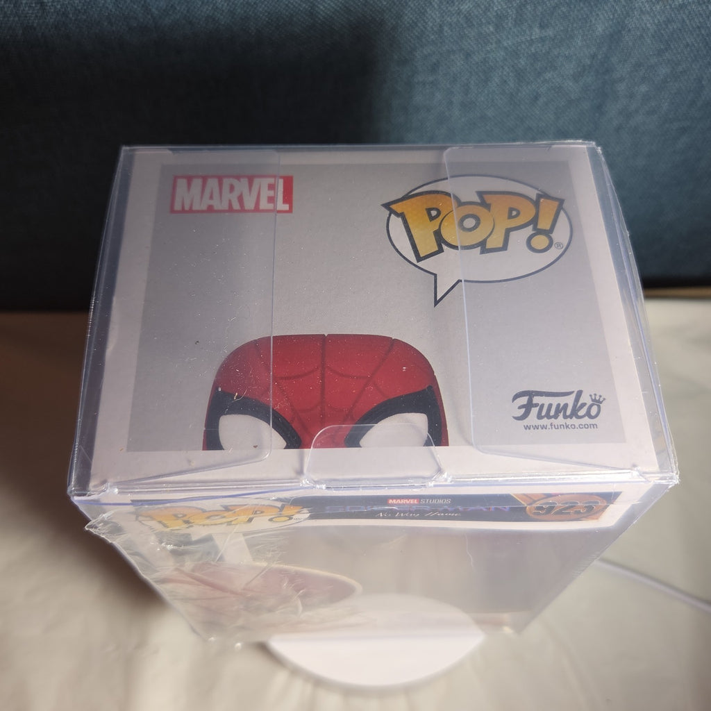 Funko Pop Marvel Spider-Man 923 Upgraded Suit No Way Home in Box with Protector