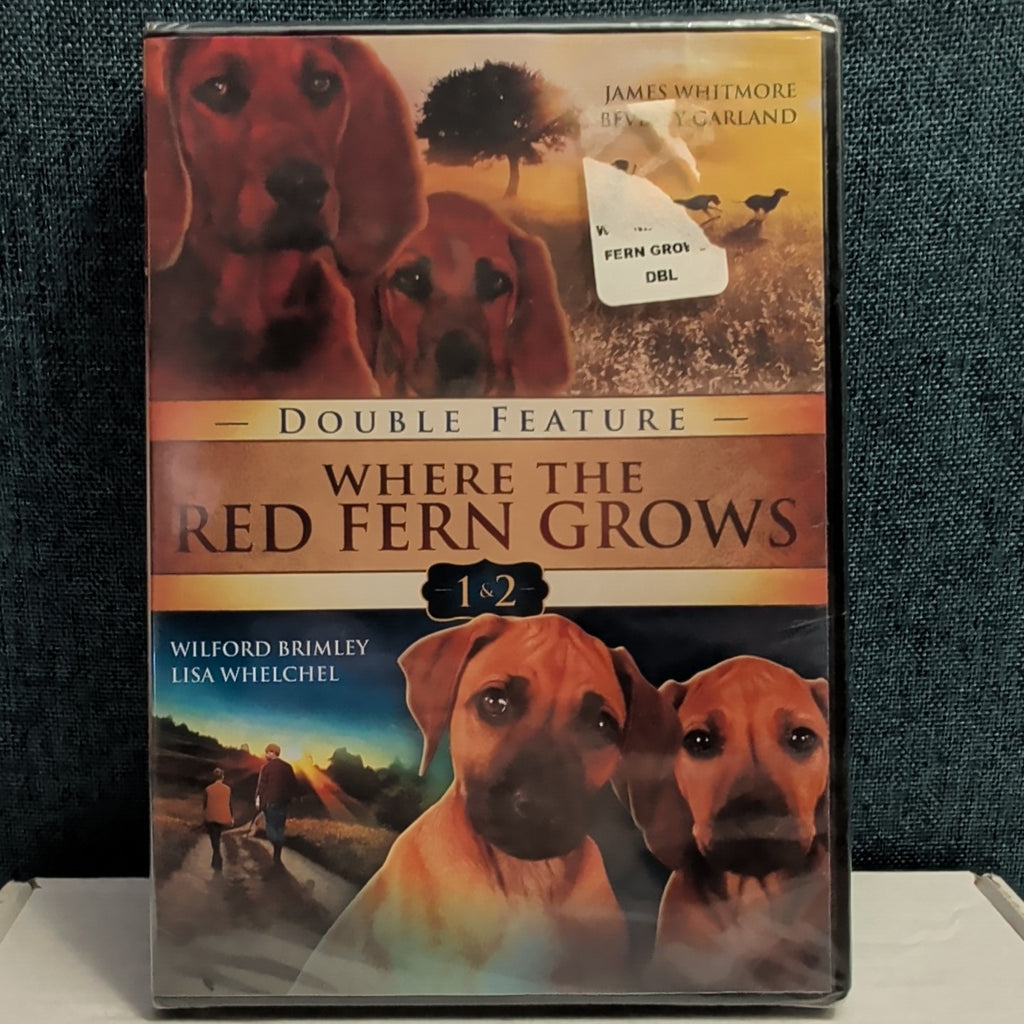 Where the Red Fern Grows 1 & 2 DVD Double Feature NEW SEALED