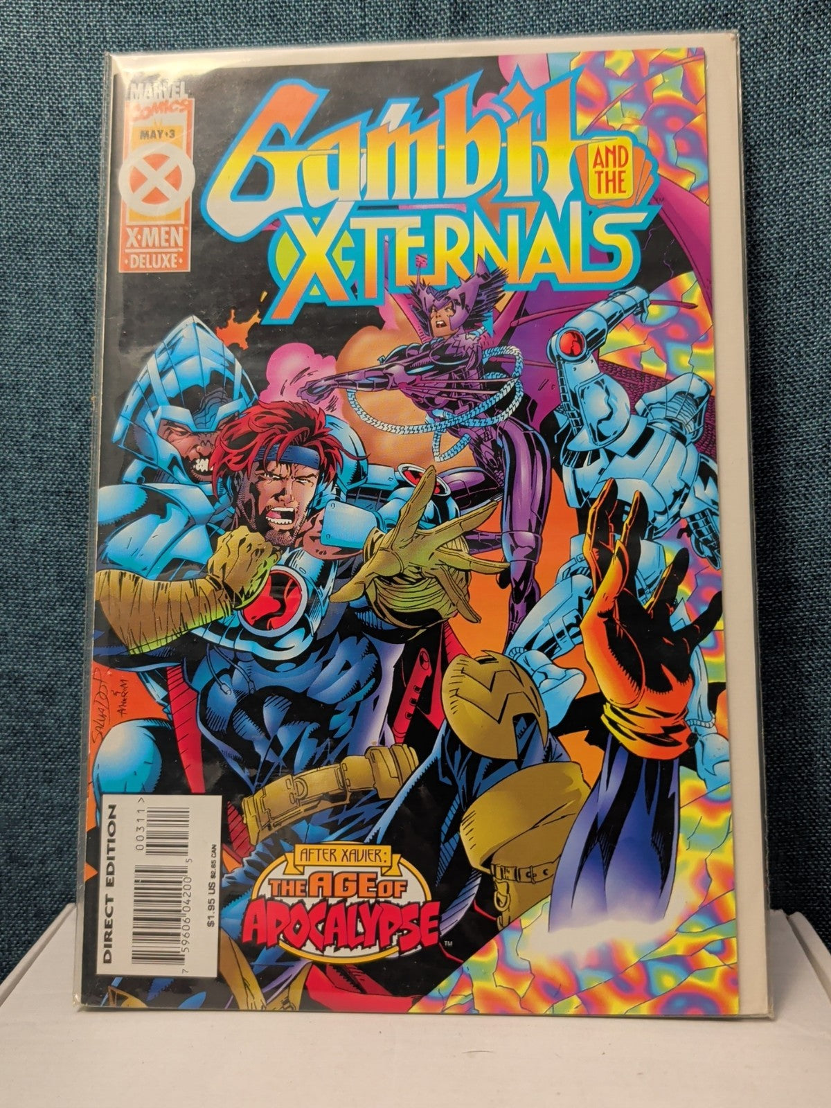 Gambit and The X-Ternals #3 Marvel 1995 Age of Apocalypse Fabian Nicieza | Good