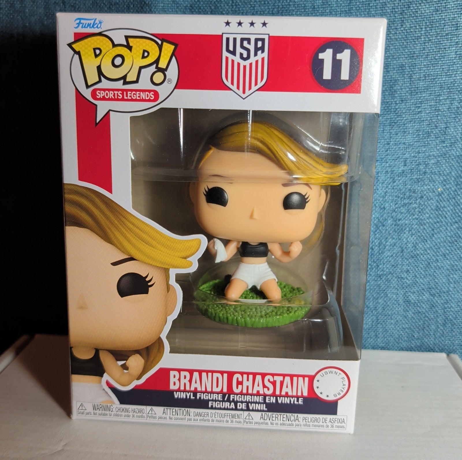Funko Pop! USA Women's National Team Brandi Chastain Vinyl Figure #11 NIB