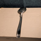 Set of 4 Hampton Silversmiths PORTFOLIO Glossy Spoons | 18/0 Stainless 208