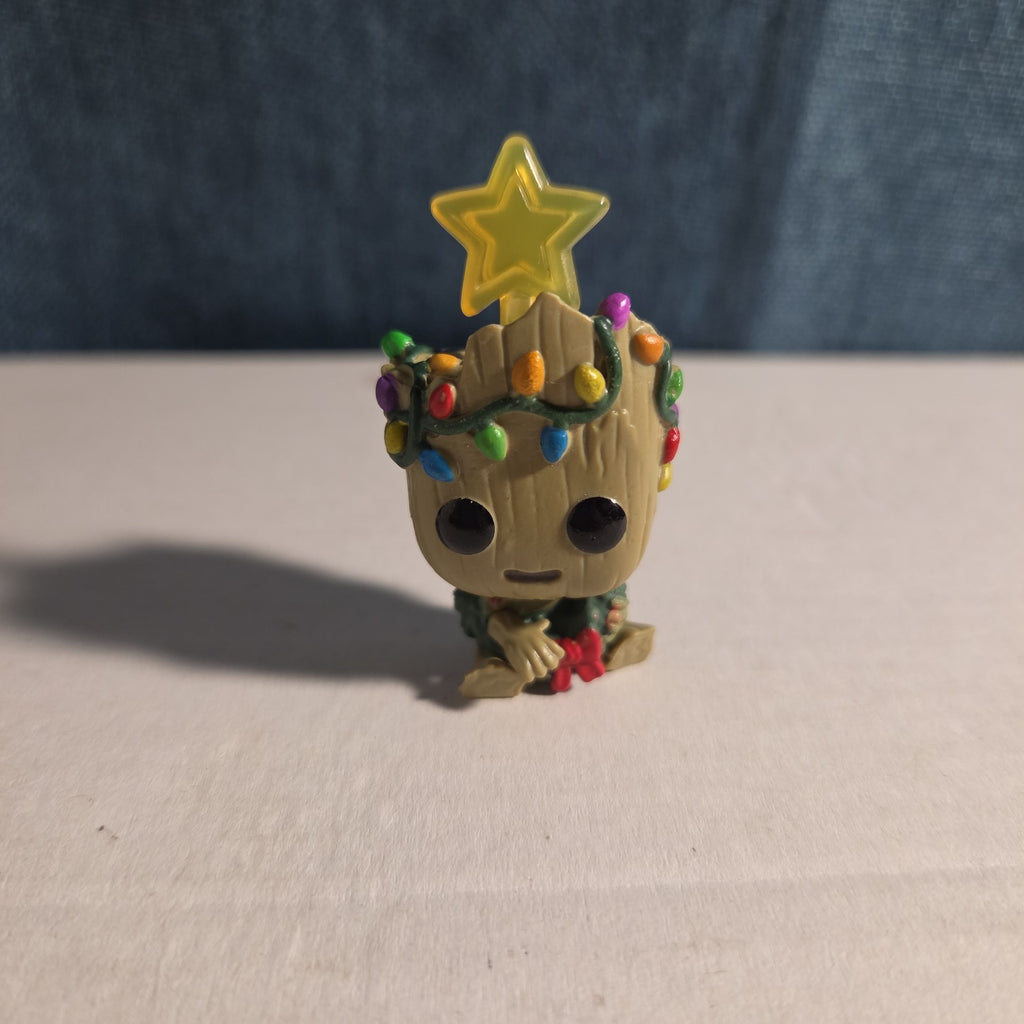 Funko Pocket Pop Marvel Holiday Groot Christmas Lights Star Mini Figure Advent