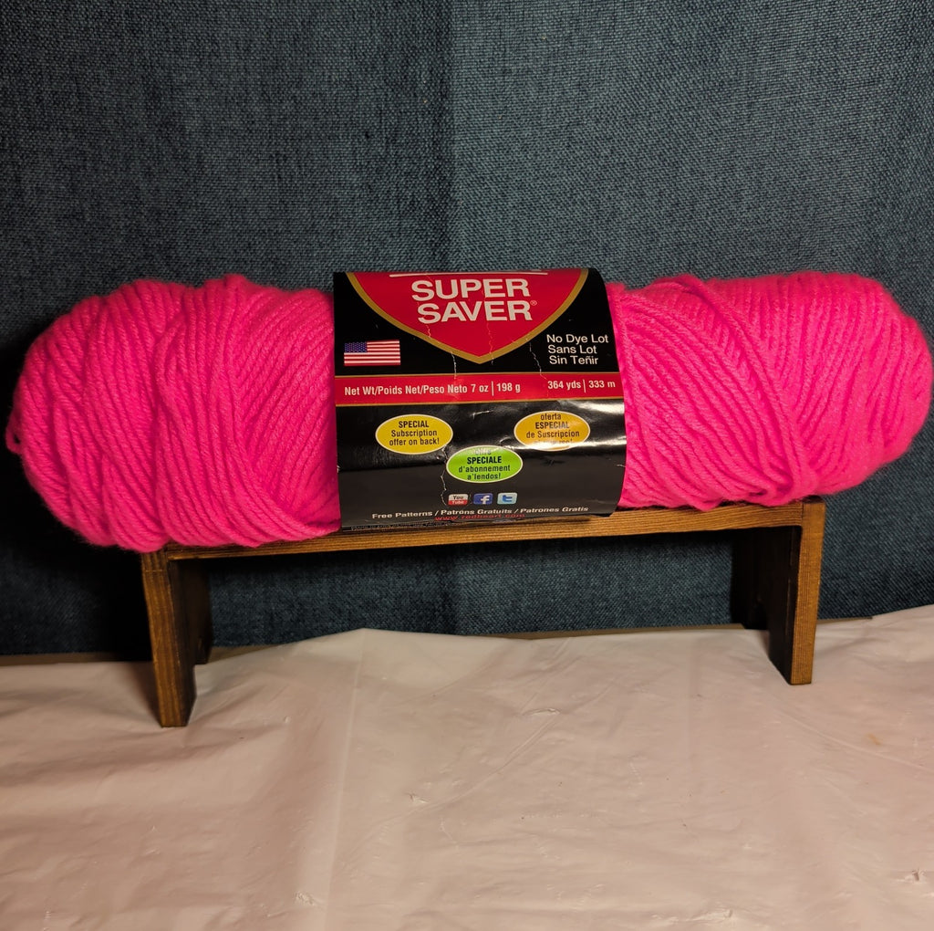 Red Heart Super Saver Pretty N Pink Yarn 7oz Acrylic Worsted