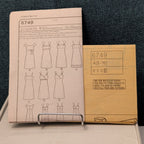 New Look 6749 Sewing Pattern Misses Dress Empire Waist Sizes 6-16 UNCUT Button