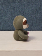 TY Mini Boos Series 4 Dangler The Sloth Figure | 2" Flocked Collectible | Glitte