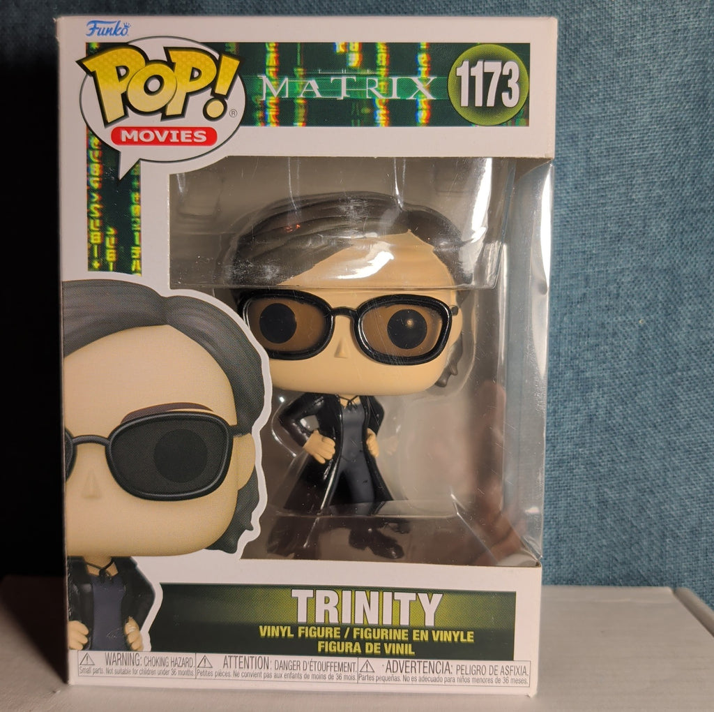 Funko Pop! Movies Matrix Trinity 1173 Vinyl Figure Resurrections with Protector